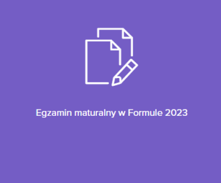 Egzaminy maturalne w Formule 2023