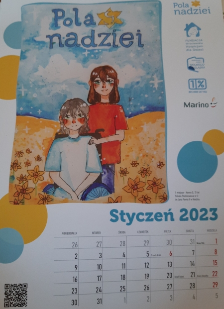 Kalendarze ''Pola Nadziei'' 2023 już w sprzedaży!
