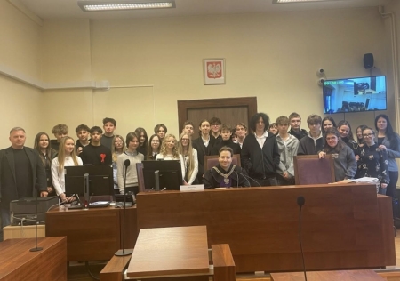 Lekcja w Sądzie Rejonowym dla Wrocławia–Śródmieścia