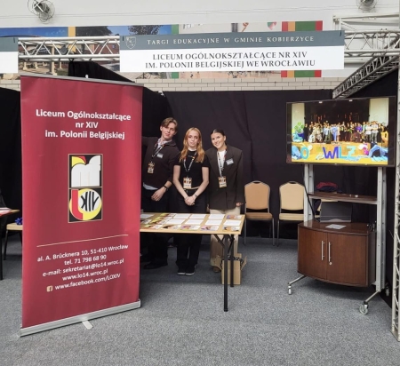 Promocja naszej Szkoły podczas Targów Edukacyjnych w Gminie Kobierzyce