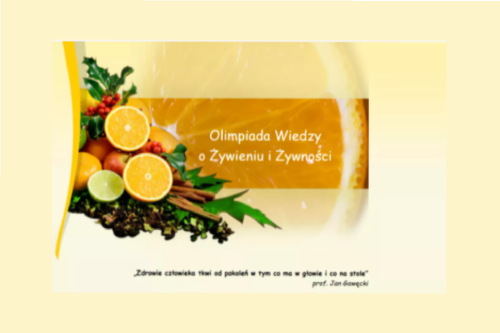 Maja Włodarczyk i Oliwia Grzonka finalistką Olimpiady Wiedzy o Żywieniu i Żywności