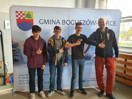 Nasza drużyna w finale Ogólnopolskiego Młodzieżowego Turnieju Turystyczno-Kr